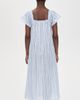 Hill House Home Hill House Home The Therese Nightgown Petal Stripe Blue - 3