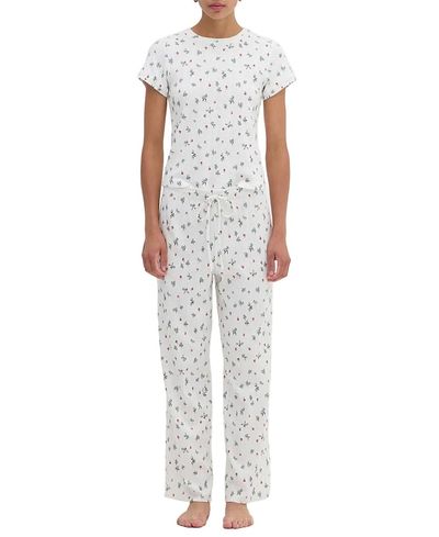 Hill House Home Hill House Home Women's The Cleo Pointelle Pajama Set
