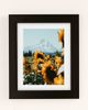 Hillary Murphy Hillary Murphy Mt. Hood Sunflower Field Art Print in Black Matte Frame at Urban Outfitters - 1