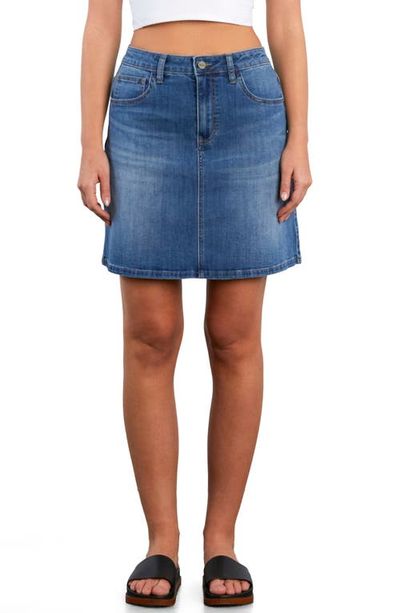 HINT OF BLU HINT OF BLU A-Line Denim Skirt