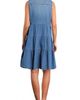 HINT OF BLU HINT OF BLU Belle Sleeveless Tiered Denim Dress - 2