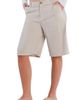 HINT OF BLU HINT OF BLU Chill Pleated Mid Rise Denim Bermuda Shorts - 3
