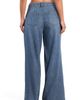 HINT OF BLU HINT OF BLU Chill Pleated Mid Rise Wide Leg Jeans - 2