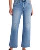 HINT OF BLU HINT OF BLU Clever Ripped High Waist Wide Leg Jeans - 1