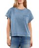 HINT OF BLU HINT OF BLU Cloud Cotton Slub Pocket T-Shirt - 1