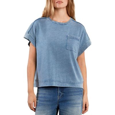 HINT OF BLU HINT OF BLU Cloud Cotton Slub Pocket T-Shirt