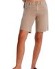 HINT OF BLU HINT OF BLU Cool Summer Raw Hem Long Denim Shorts - 1