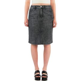 HINT OF BLU HINT OF BLU Daily Denim Midi Skirt