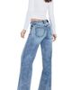 HINT OF BLU HINT OF BLU Drawstring Wide Leg Jeans - 3