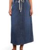 HINT OF BLU HINT OF BLU Effortless Denim Drawstring Maxi Skirt - 1