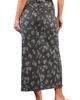 HINT OF BLU HINT OF BLU Floral Denim Maxi Skirt - 2