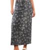 HINT OF BLU HINT OF BLU Floral Denim Maxi Skirt - 3