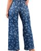 HINT OF BLU HINT OF BLU Floral Wide Leg Jeans - 2