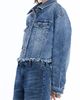 HINT OF BLU HINT OF BLU Frayed Crop Denim Jacket - 3