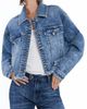 HINT OF BLU HINT OF BLU Frayed Crop Denim Jacket - 4