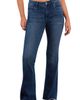 HINT OF BLU HINT OF BLU Fun Frayed Mid Rise Slim Flare Jeans - 3