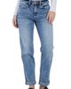 HINT OF BLU HINT OF BLU High Waist Cuff Boyfriend Jeans - 1