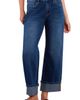 HINT OF BLU HINT OF BLU High Waist Cuff Wide Leg Jeans - 1