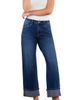 HINT OF BLU HINT OF BLU High Waist Cuff Wide Leg Jeans - 4