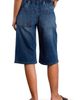 HINT OF BLU HINT OF BLU Hob Drawstring Denim Shorts - 2