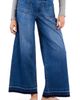 HINT OF BLU HINT OF BLU Lucy Patch Pocket Wide Leg Jeans - 1