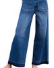 HINT OF BLU HINT OF BLU Lucy Patch Pocket Wide Leg Jeans - 2