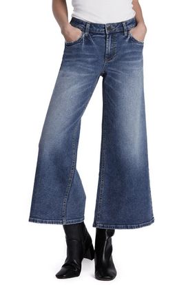 HINT OF BLU HINT OF BLU Mercy High Waist Crop Wide Leg Jeans