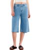 HINT OF BLU HINT OF BLU Mid Rise Relaxed Long Denim Shorts - 1