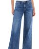 HINT OF BLU HINT OF BLU Penelope Boyish Wide Leg Jeans - 1