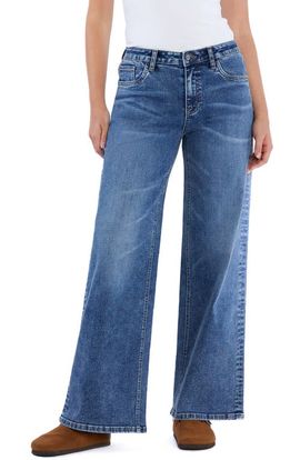 HINT OF BLU HINT OF BLU Penelope Boyish Wide Leg Jeans