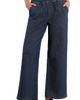 HINT OF BLU HINT OF BLU Pull-On Wide Leg Knit Jeans - 1