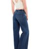 HINT OF BLU HINT OF BLU Raw Hem Wide Leg Jeans - 4