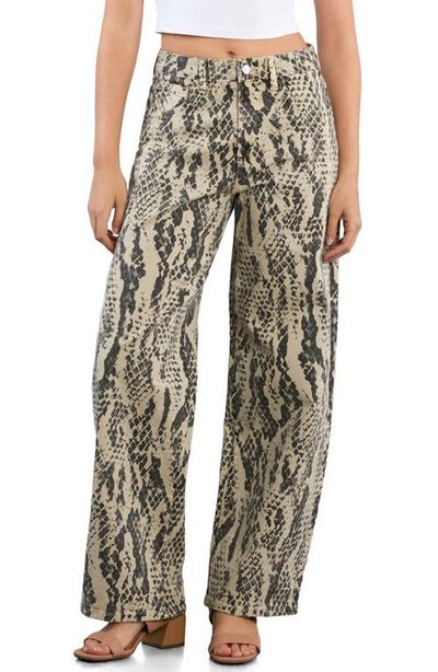 HINT OF BLU HINT OF BLU Relaxed Barrel Leg Jeans