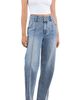 HINT OF BLU HINT OF BLU Seamed Relaxed Straight Leg Jeans - 3