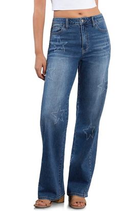 HINT OF BLU HINT OF BLU Star Bootcut Jeans