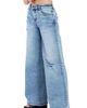HINT OF BLU HINT OF BLU Torn Ripped Mighty Wide Leg Jeans - 3