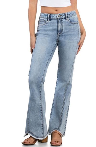 HINT OF BLU HINT OF BLU Twisted Tulip Flare Jeans