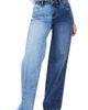 HINT OF BLU HINT OF BLU Two-Tone Mighty Wide Leg Jeans - 1