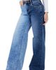 HINT OF BLU HINT OF BLU Two-Tone Mighty Wide Leg Jeans - 3