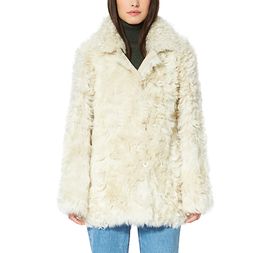 Hiso HiSO Milky Way Reversible Shearling Coat