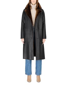 Hiso HiSO Zira Reversible Shearling Coat