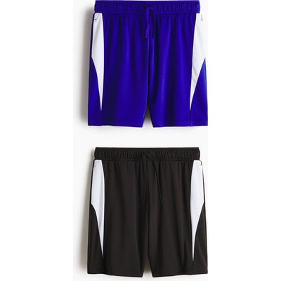 H&M H&M 2-pack Football Shorts With Drymove