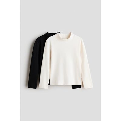 H&M H&M 2-pack Mock Turtleneck Tops
