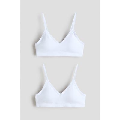 H&M H&M 2-pack Padded Short Tops