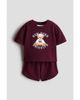H&M H&M 2-Piece Printed Sweatshirt And Shorts Set - 1