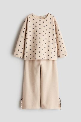 H&M H&M 2-piece Top And Joggers Set