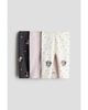 H&M H&M 3-pack Printed Leggings - 1