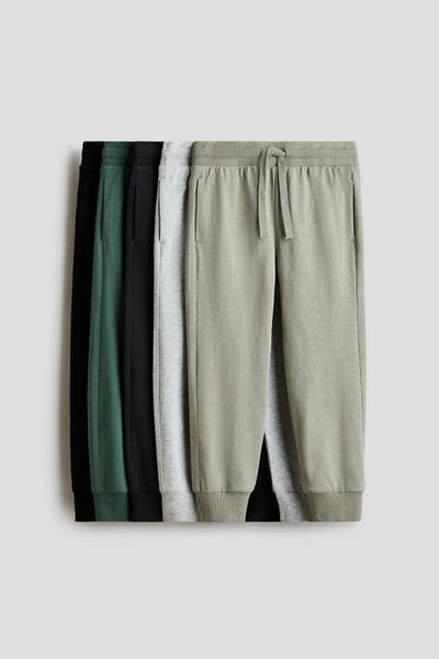 H&M H&M 5-pack Cotton Jersey Joggers