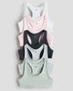 H&M H&M 5-pack Short Tops - 1