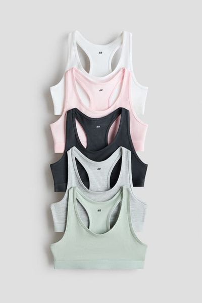 H&M H&M 5-pack Short Tops